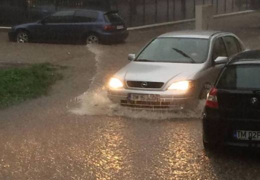 Özönvízszerű eső zúdult Temesvárra