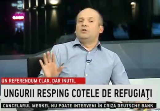 Súlyosan sértő módon minősítette a magyarokat a román tévés – nézd meg a felvételt!