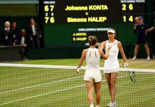 Itt a vége! Halep nem jutott be a női egyes elődöntőjébe Wimbledonban