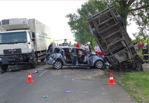 Ilyen balesetet is ritkán látunk