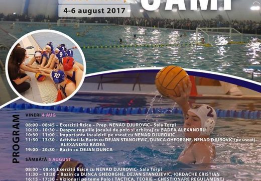 Torpi Waterpolo Camp: vízilabda-tábor Marosvásárhelyen