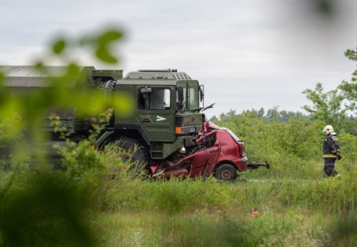 Halálos baleset Baján, a Kelebia felé vezető úton