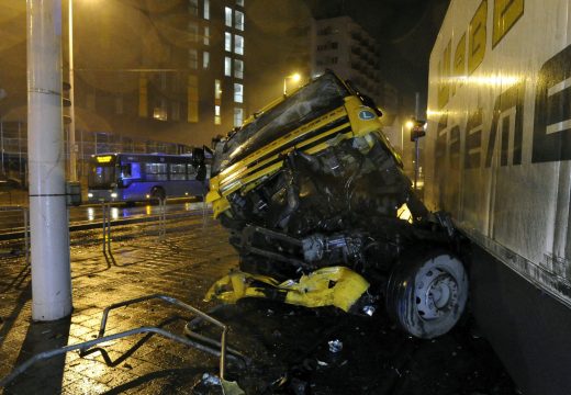Hatalmas baleset Budapesten