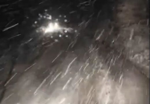 Erős havazás Hargita megyében