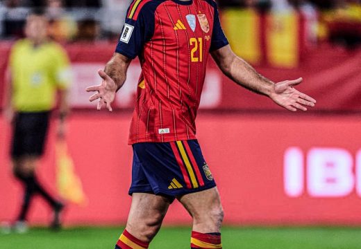 Mikel Oyarzabal az első félórában egyáltalán nem ért labdához a vb-n