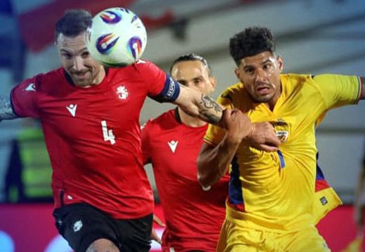 Döntetlennel tért vissza Hagi: Románia 1-1-et játszott Grúziával