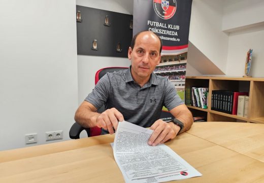 Szabó István az FK Csíkszereda új vezetőedzője