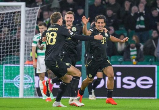 A Ferencváros Glasgow-ban is nyert, három góllal kezdte az Európa-ligát