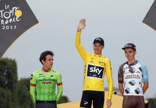 Froome nyerte a Tour de France-t