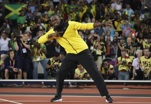 Focistának áll a világ leggyorsabb embere, Usain Bolt