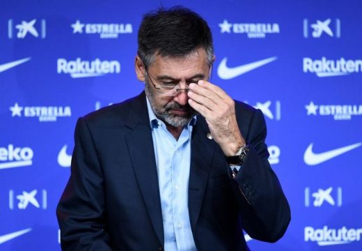 Nagy bajban az FC Barcelona elnöke
