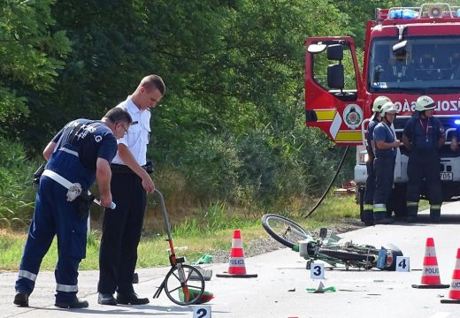 Autóbusznak ütközött elektromos kerékpárjával – meghalt