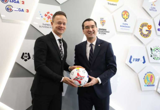 Magyar–román futballpartnerség körvonalazódik: Bukarestben találkozott Răzvan Burleanu és Szijjártó Péter