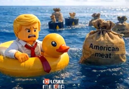 Lego-stílusú Trump-videók miatt lépett a YouTube