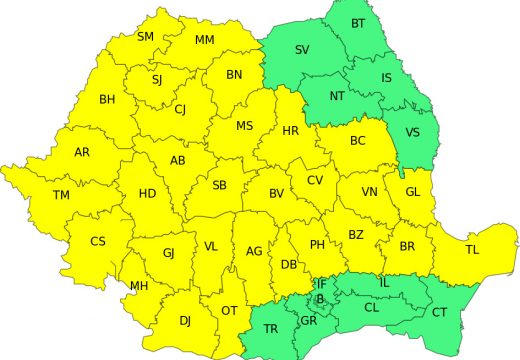 Erős szélre és viharokra figyelmeztetnek, hétfőtől szinte az egész ország sárga riasztás alatt lesz