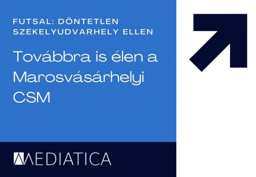 Döntetlen Székelyudvarhely ellen, továbbra is élen a Marosvásárhelyi CSM