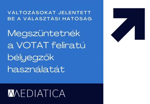Választások: megszüntetnék a Votat feliratú bélyegzők használatát
